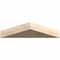 Ekena Millwork Portland Rough Sawn Timber Gable Bracket, Douglas Fir, 36"W x 7"H x 4"D x 6"F, 5/12 Pitch GBW036X07X0406POR00RDF - alternate 4